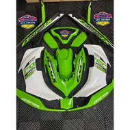 🇻🇳COVERSET EXCITER HIJAU PUTIH AEROX HIJAU PUTIH HITAM YAMAHA NVX V2 HLY COVER SET CUSTOM GREEN SIAP