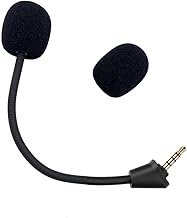 Cloud 2 Wireless Mic Boom, Replacement 3.5mm Game Microphone for Kingston HyperX Cloud II 2 Wireless