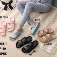 (KDU.05Ag21y) Jelly Tire Sandals 2 1988 BLC n LLN