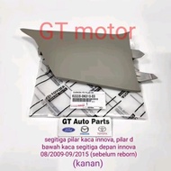 62225-0K010-E0 62226-0K010-E0 TRIANGLE GARNISH PILLAR TRIANGLE BOTTOM RIGHT WINDSHIELD Kiri INNOVA 2