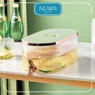 NUWA Sunnie Water Container Ice Cold Drinks Juice Refrigerator Dispenser 5L Capacity Jug With Faucet Bekas Air Minuman