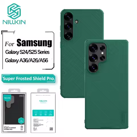 Nillkin Shield Pro Case For Galaxy S25 Edge S24 FE Plus Ultra A17 A56 A26 A36 A55 OnePlus 15 13 ACE 