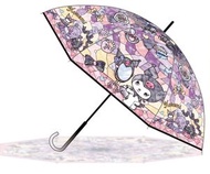 Sanrio - Kuromi彩色玻璃傘直遮雨傘(60cm)