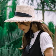 When Sunscreen New Style Pull Wholesale Laced-Up Fei Hat Straw Hat Sun Hat Bowknot Sunscreen Ladies 