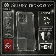 Honor X7c, X7d Hekon anti-slip case | Honor flexible phone case provides comprehensive phone camera 