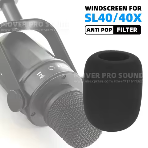 Replacement Windscreen Cover Sponge Mic Foam For FDUCE SL40 SL40X SL 40 X 40X Pop Noise Filter Micro