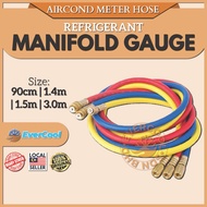 R134/R22/R410 checking gas hose fridge check pressure psi compressor hos meter manifold gauge paip c