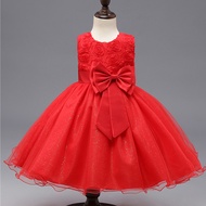 ZZOOI 5-14 Years Kids Dress for Girls Wedding Tulle Lace Long Girl Dress Elegant Princess Party Page