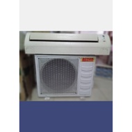 Ready Stock ACSON 2012 Wall Mounted 1.0HP Air Cond R22 Gas Full SET ( Second Hand ) Installation By 