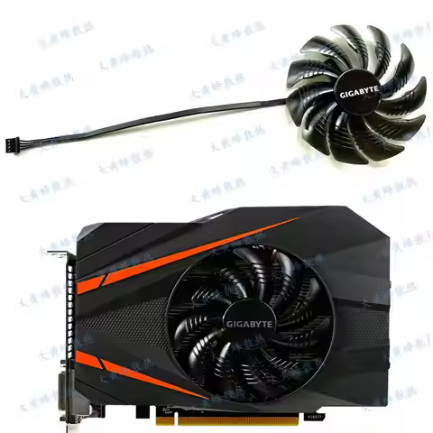 New Cooling Fan for GIGABYTE GTX1060 GTX1070 GTX1080 GTX1050ti MINI Graphics Video Card PLD09210S12H