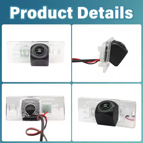 140 Degree HD 1080x720P Fisheye Lens Rear View Camera For Audi TT TTS 8J Q5 8R A4 A1 B8 RS5 Q3 A8 Q7