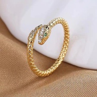 Snake Ring October Adjustable Couple Ring Jewelry Temperament Men Women Sales October 31 Ring