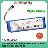 GH3DC01FM Replacement Digital Battery 7.4V 1050mAh For FIMI Pocket Camera FIMI PALM 1 PALM1 2S1P 112