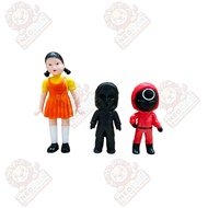 Squid Game Robot Figure Children's Toy, 3 pcs 21953B