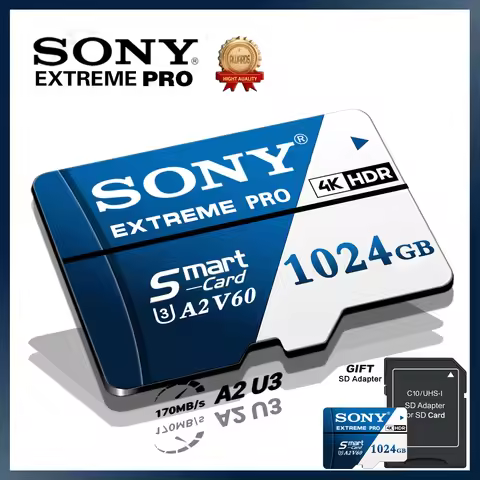 Sony 1TB Extreme SD Memory Card 128GB 512GB Class 10 Micro TF SD Card 64GB 32G SD Memory Card For Ni