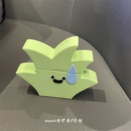 airpods pro case airpods case INS funny and speechless grass is suitable for AirPods Pro Bluetooth h