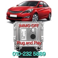 NEW ECU HYUNDAI ELANTRA 1.6cc PLUG AND PLAY - 39131-2B120 [ S72 ] BYPASS IMMOBILIZER ME17.9.11.1