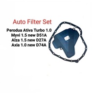 PERODUA MYVI 1.5CC NEW D51A / ATIVA TURBO 1.0 / ALZA NEW  1.5 D27A / AXIA 1.0 NEW D74A AUTO FILTER S