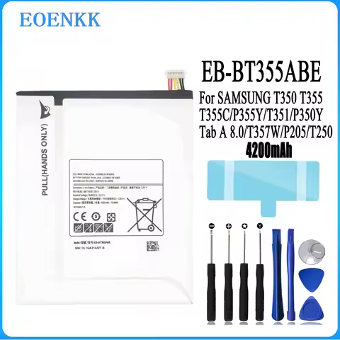 EB-BT355ABE Battery For Samsung GALAXY Tab A 8.0 T355C GALAXY Tab5 SM-T355 SM-T350 SM-P350 P355C SM-