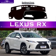 for Lexus RX 2020-2021 Anti-Slip Car Dashboard Cover Avoid Light Pad Instrument Platform Desk Mat Dash Carpet Protective Sunshade Accessories