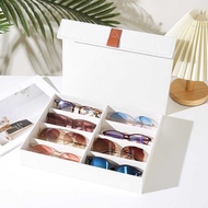 8 Grid Optical Storage Display Box Glasses Display Stand Multi-Grid Glasses Display Box Glasses Disp