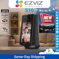 HIK EZVIZ S10 2K 4MP Pan/Tilt 5G Dual Band WiFi Bluetooth Speaker Smart Video Calling Camera Securit
