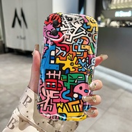 HP Phone Case For Samsung Galaxy A06 A05 M05 F05 A05s Case Phone Case Monster Pattern Cream Case Sil