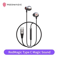 100% Original ZTE Nubia Redmagic MagicSound Earphone Type-C/3.5MM Wired Earphone 14.2mm Driver Diame
