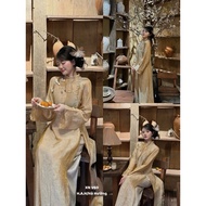 Luxury high-end ao dai ao dai set