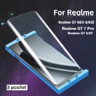3PCS Full Curved Ceramic Screen Preotector For Reame GT 6 6T Realme 7 Pro Realme GT Neo 6 6SE 6 6 SE