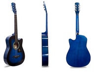 Davis JG38C Acoustic Guitar Blue - Musical Instruments