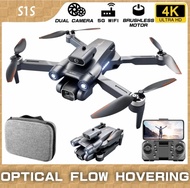 DRONE S1S 4K DUAL CAMERA BRUSHLESS OPTICAL FLOW ANTITABRAK VS E99 JG99 - DRONE 2023