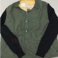 40vin VINTAGE JACKET French Military Size L/50 Actual Measurement 23 Inches Chest 44-46 VTN FRANCE W