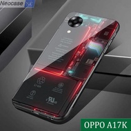 [N10] Softcase Glass Kaca Oppo A17k - Case HP Oppo A17k - Casing HP