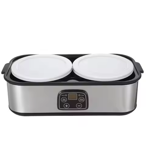 NEW!A61I Yogurt Maker 2L Automatic Temperature Control Digital Large Capacity 0-48 Hours Timer Machi