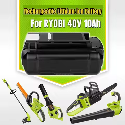 for Ryobi 10.0Ah 40V Li-Ion Rechargeable Battery 40V Cordless Power Tools Battery OP4040 OP40501 OP4