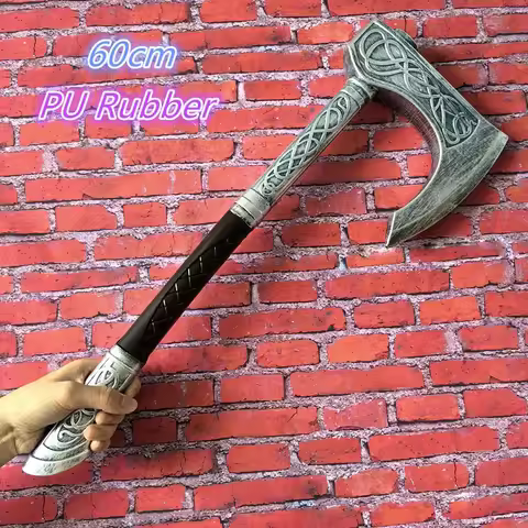 1:1 Cosplay Anime Gold Wing Sword Game Robber AXE Viking Valhalla Weapon Safety PU Connor Tomahawk a