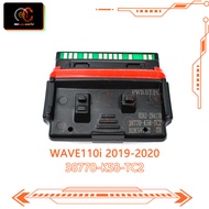 กล่องไฟ ECU สีดำ รอบมาไว กล่องไฟเเต่ง wave125i wave110i dream110i 2019-2020  เวฟ110i กล่องปลดรอบ กล่องดำงานไทย มีประกัน