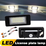 2pcs Error Free LED License Plate Light for Audi A1 A3 / A4 S4 B8/ A5 S5 8T / A6 C7/4G / Q3 8U / Q5 