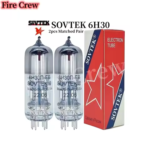Fire Crew SOVTEK 6H30 6H30PI Vacuum Tube Upgrade 6N6 5687 6DJ8 ECC88 HIFI Audio Valve Electron Tube 
