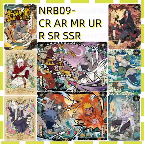 2026 KAYOU Naruto Cards New Anime Collection Card T2W9 CR AR UR MR SSR Fight Chapter Pro Chapter Nin