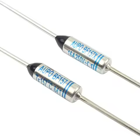 10pcs Thermal Fuse BF157 BF157X 10A 16A 250V BF 157C 157 Celsius Degree Cutoff TF Pellet TCO Axial L