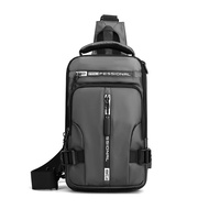 Anti-theft Backpack Port USB Messenger Men's Bag Crossbody