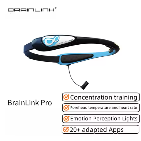 Brainlink PRO EEG Headset ECG Feedback Focus Training Headband EEG Brainwave Emotion Detection With 