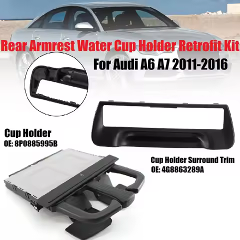 Foldable Water Cup Drink Holder Beverage Bottle Mount Stand 1J0858601C 8P0885995B For VW Jetta Golf 