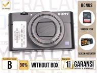 Sony DSC-RX100 V Cyber-shot Kamera Compact Digital Pocket Digicam Used Second Mulus RX100 5 - Grade 