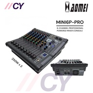 AOMEI Powered Mixer 6 Channel MINI6P-PRO ( Ready Stock )