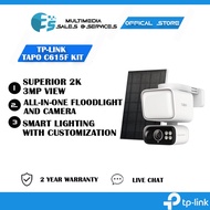 Tp-Link Tapo C615F KIT Solar-Powered Floodlight Pan/Tilt Security Camera Kit