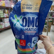 NƯỚC GIẶT OMO MATIC TÚI 3.6KG CHO MÁY GIẶT CỬA TRƯỚC BỀN MÀU TINH CHẤT LỰU & TRE