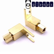GLENES U Spade Connector Banana Socket Metal Spade Adapter 1Pc Y Type Speaker Durable Spade Plug